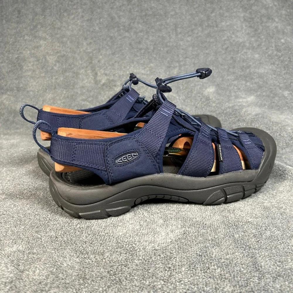 Keen Newport H2 Sandals Hiking Navy Blue Waterproof Wate Mens 11.5 1028517